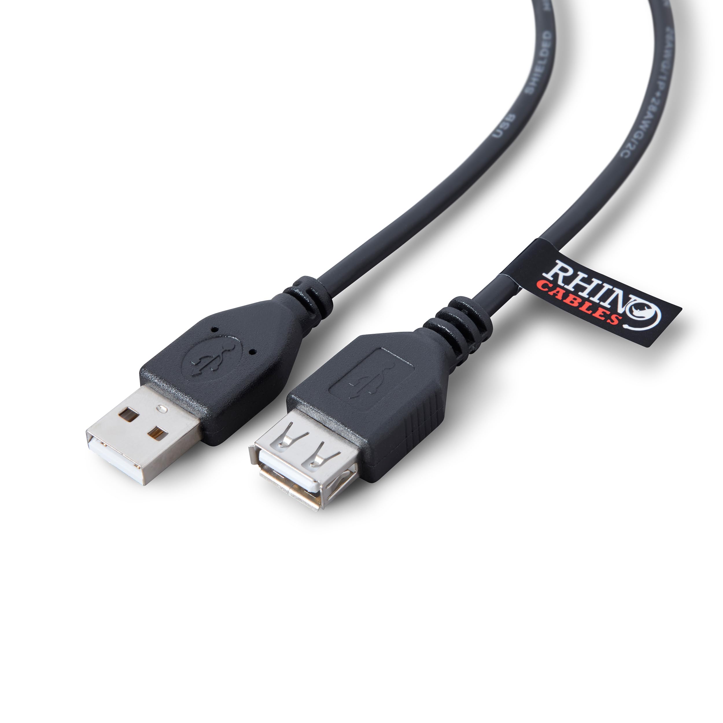 Premium USB 2.0 A to A Extension Cable - High Speed 480Mbps Data Transfer for Printers, Cameras, Mice & Keyboards | Durable 1M Cord for Home Office & Gaming Setup | Reliable Connectivity Solution (1-Pack)