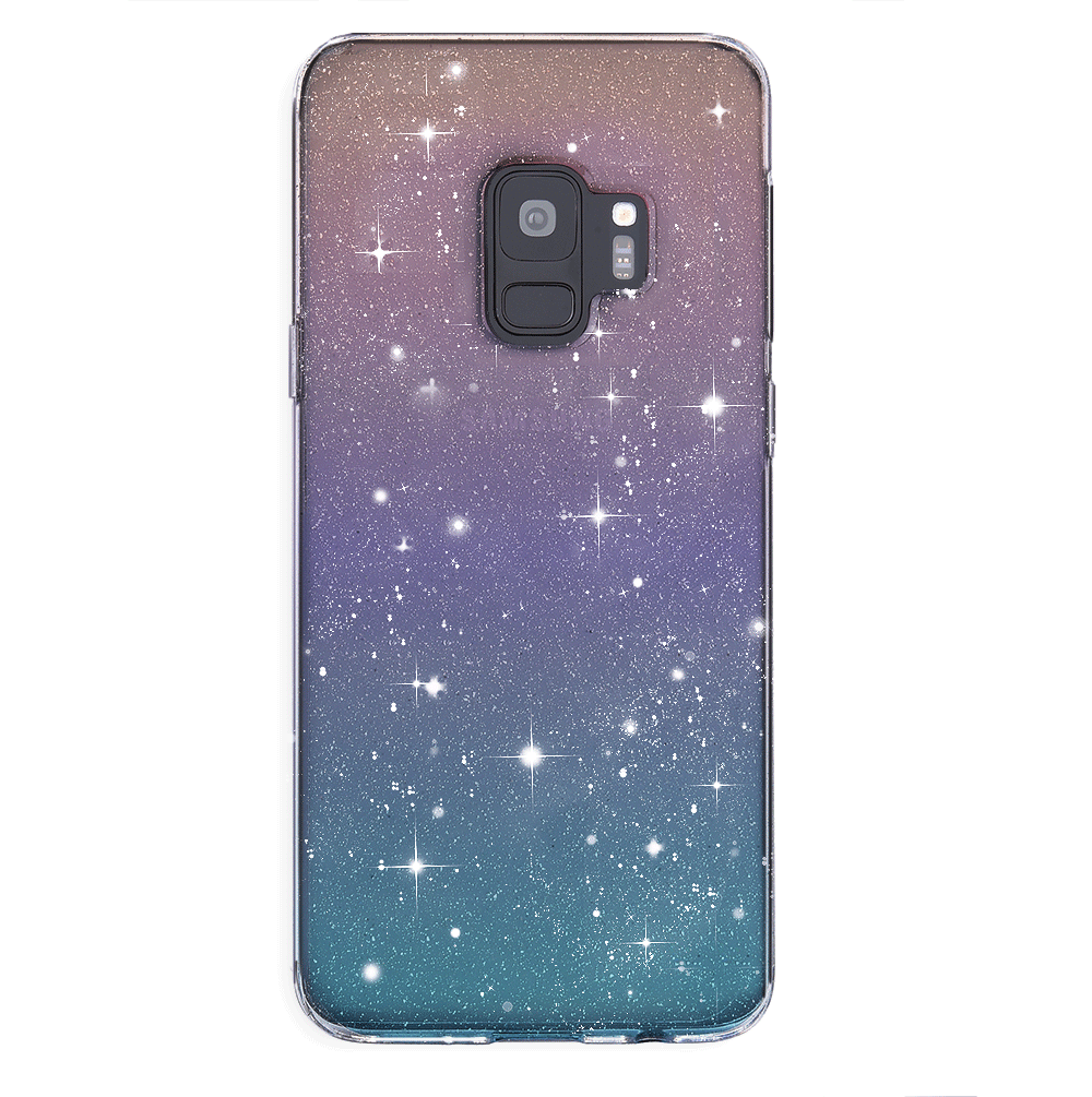 Ombre Stardust Glitter Phone Case for Samsung Galaxy - Protective & Stylish Cover for Everyday Use & Special Occasions