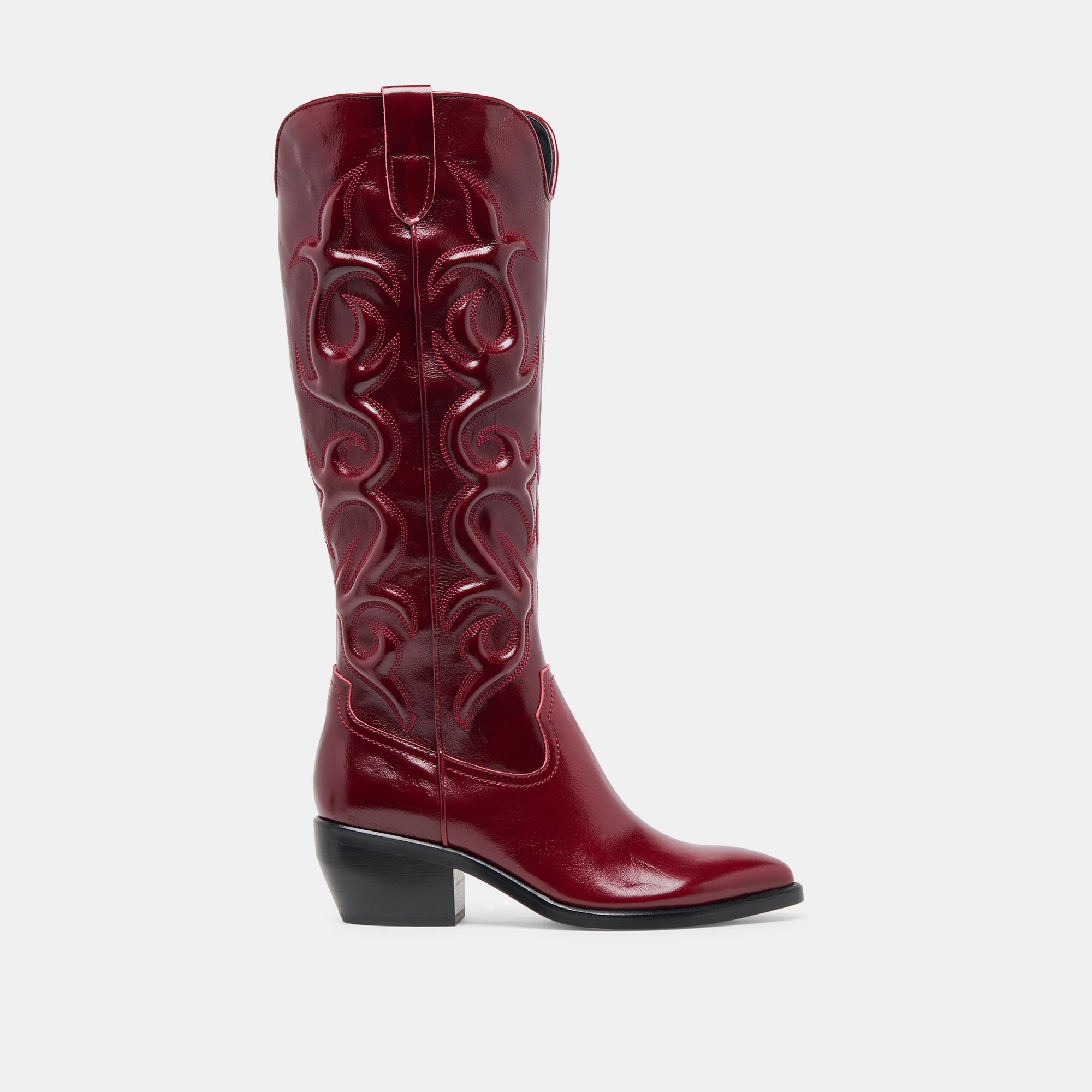 MIRLA Women's OXBLOOD Leather Boots - Stylish Ankle Boots for Fall & Winter Fashion, Casual Outfits, and Office Wear