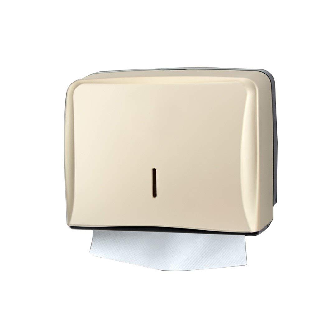 Wall Mount Paper Towel Dispenser - Commercial & Home Use C-Fold/Multifold Hand Towel Holder for Bathroom, Kitchen, Office - Waterproof & Durable Tissue Dispenser for High-Traffic Areas