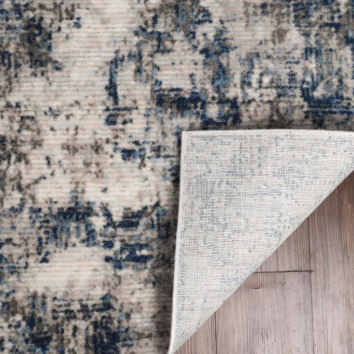 Euphemia Distressed Abstract Eclectic Modern Indoor Area Rug or Runner - Soft Bohemian Style Carpet for Living Room, Bedroom, Office Decor