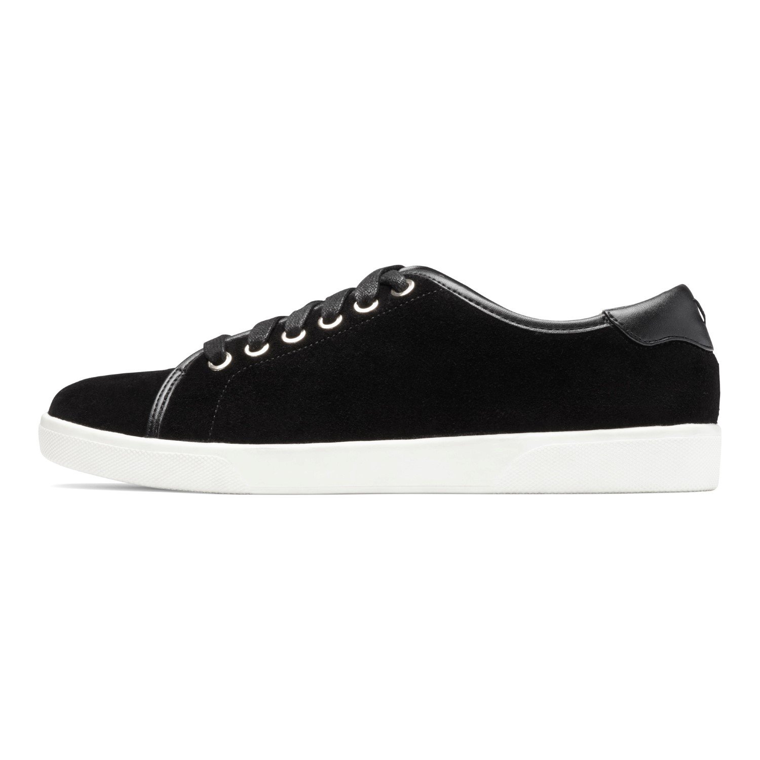 Vionic Sunny Brinley Women's Water Resistant Suede Sneakers - Comfortable Walking Shoes for Women with Arch Support | Perfect for Work, Travel & Everyday Wear