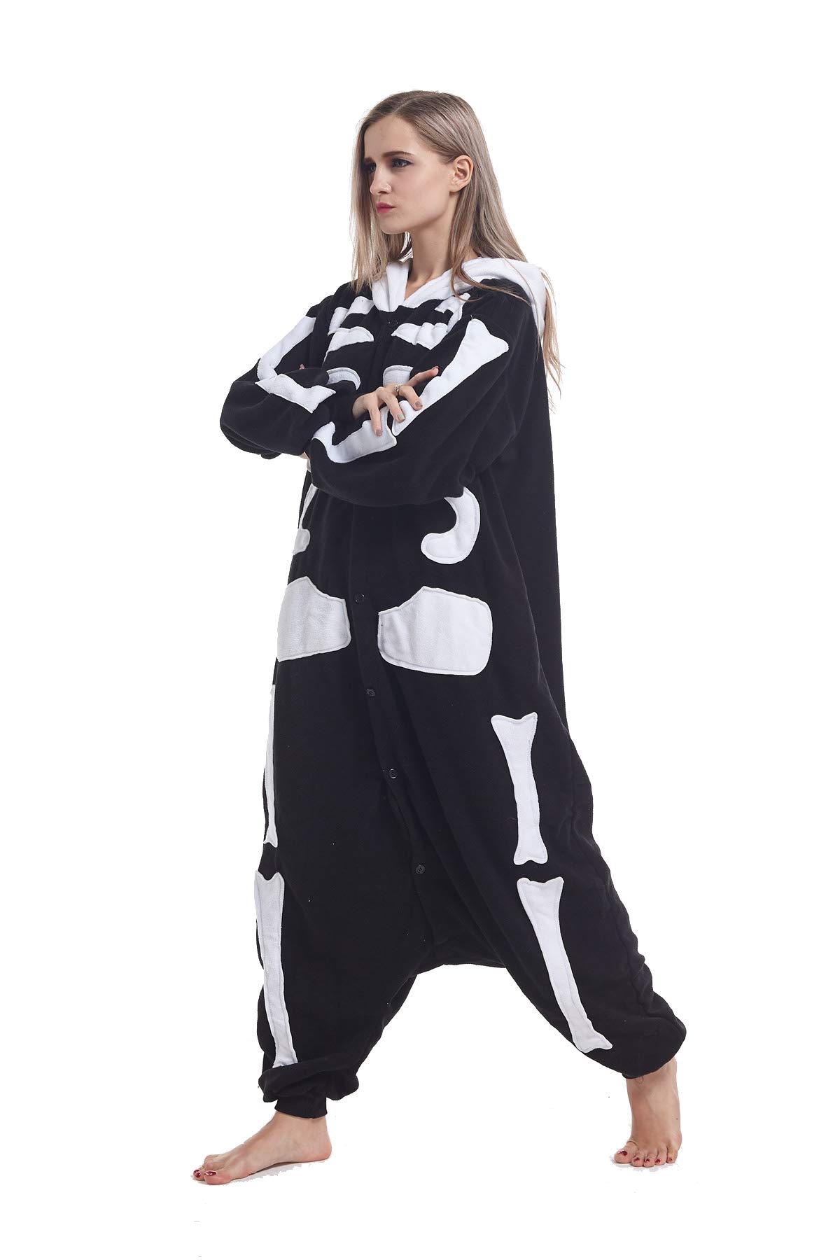 Women's & Men's Animal Pajamas Onesies - Soft Adult Sleepwear for Cosplay & Halloween Costumes - Perfect for Christmas Gifts, Loungewear & Theme Parties