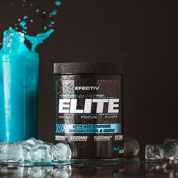 Efectiv Nutrition Elite Pre Workout Supplement - 420g Powder for Energy, Focus & Muscle Performance | Ideal for Gym, Bodybuilding & Fitness Training