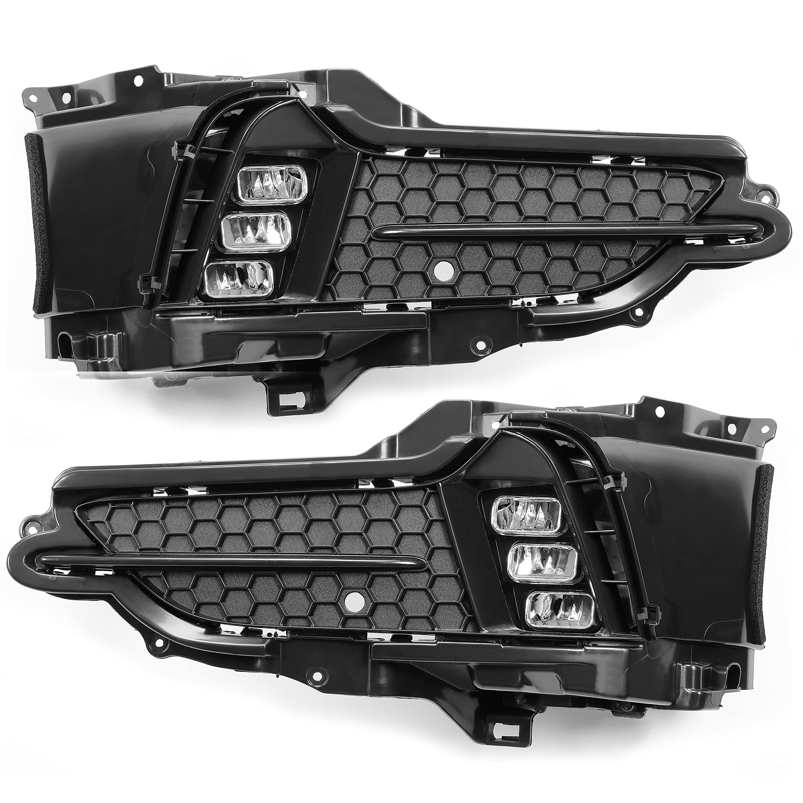 Kojem LED Fog Lights Compatible with 2017-2020 Honda Acura MDX - 5 Door Fog Lamp Assembly Pair (Left & Right) - Replacement for 08V31-TZ5-200B - Enhanced Visibility for Night Driving & Bad Weather Conditions