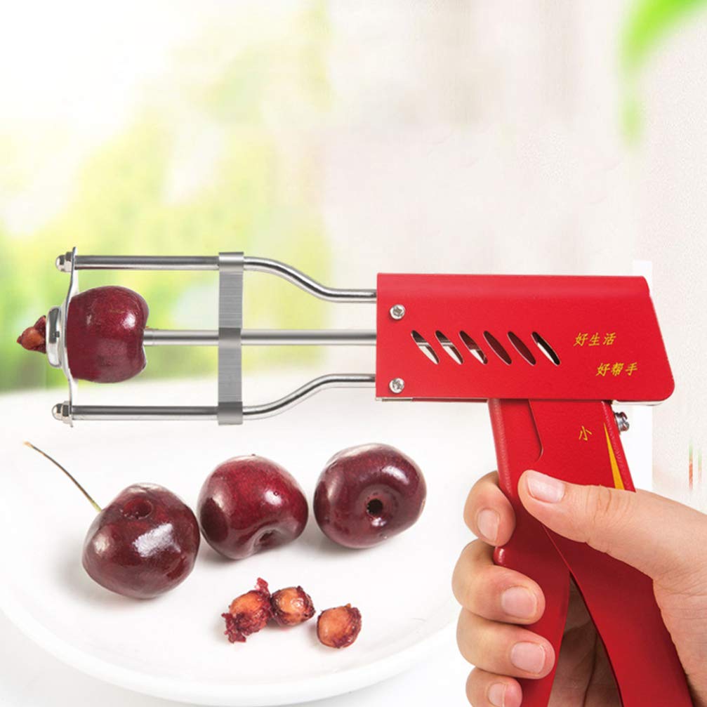 Stainless Steel Fruit Corer & Pitter - Cabilock Fruit Core Remover Tool for Apples, Pears, Peaches - Kitchen Gadget for Baking, Canning & Fruit Prep