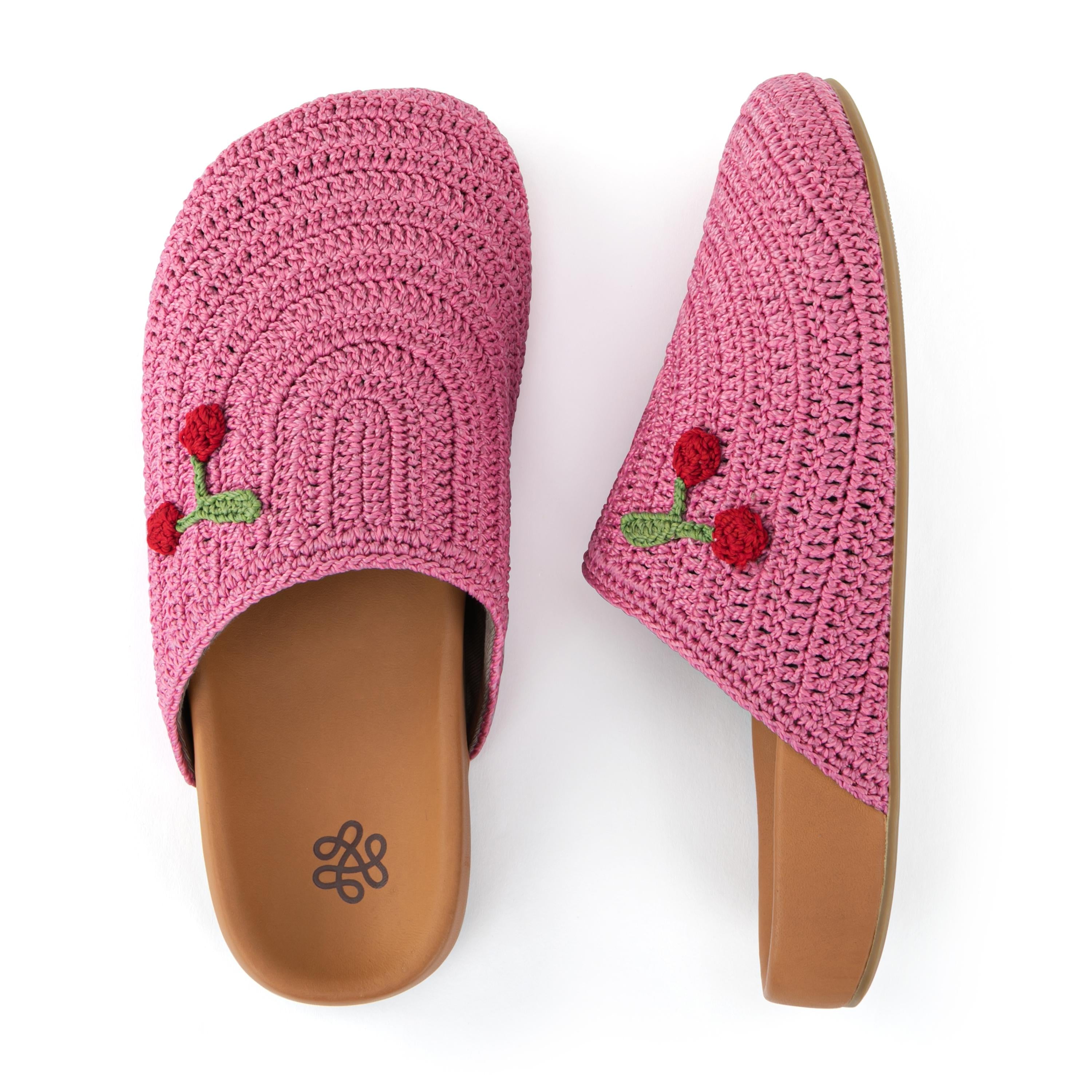 Bolinas Crochet Clogs for Women - Comfortable Handmade Summer Slide Sandals with Arch Support - Perfect for Beach, Pool, and Casual Outings