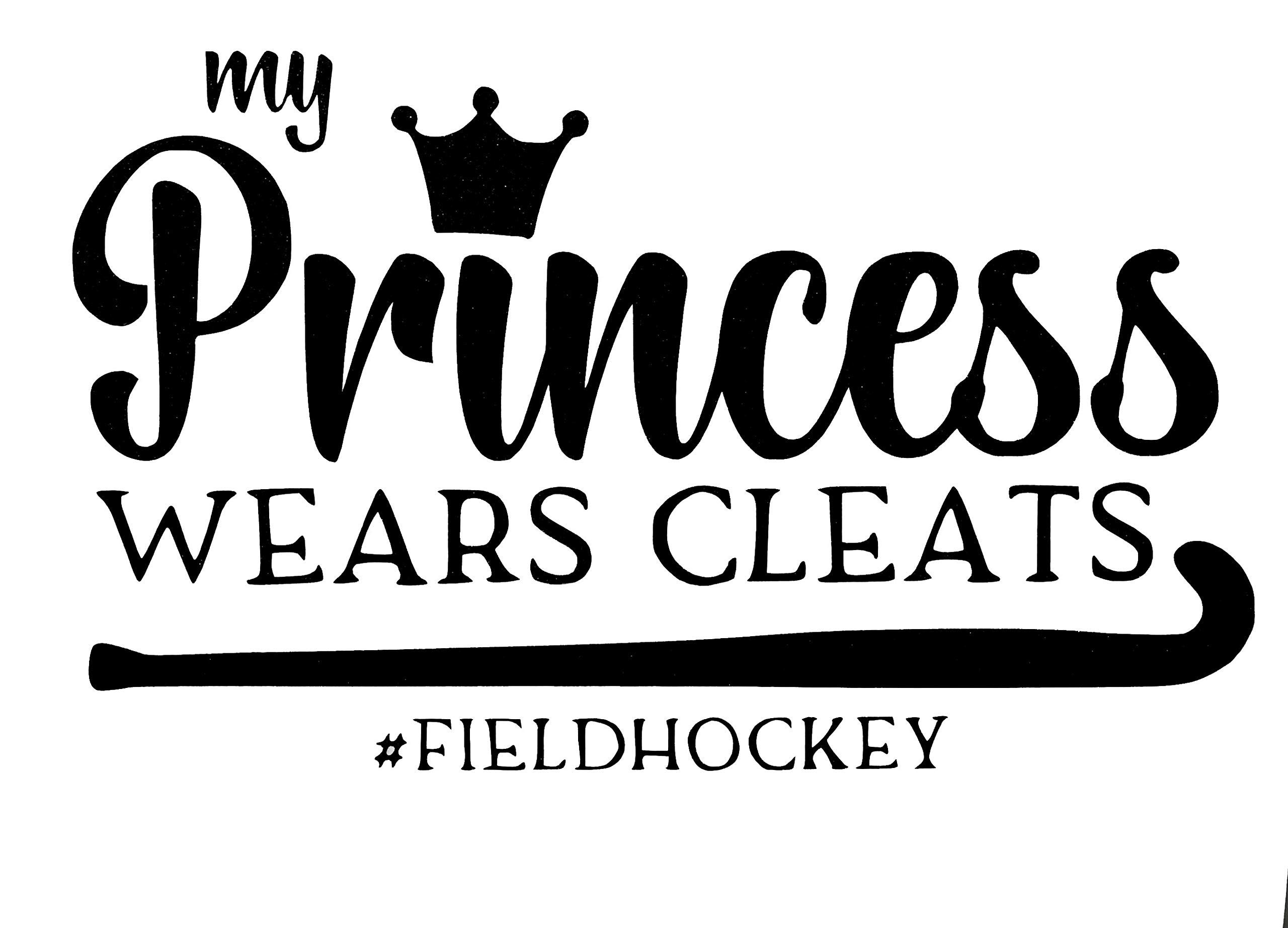 Custom Field Hockey Vinyl Decal - Heart Stick Bumper Sticker for Tumblers, Laptops, Car Windows - Choose Size & Color - Perfect for Sports Fans, Gifts & Personalization