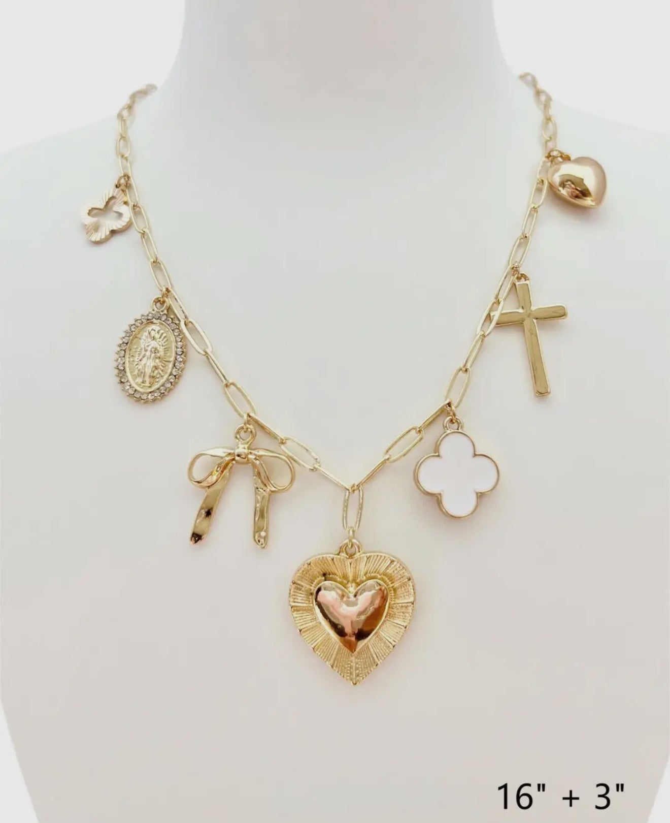 Elegant Charm Necklace for Women - Dainty Pendant Jewelry Gift for Her - Perfect for Everyday Wear, Date Nights & Special Occasions