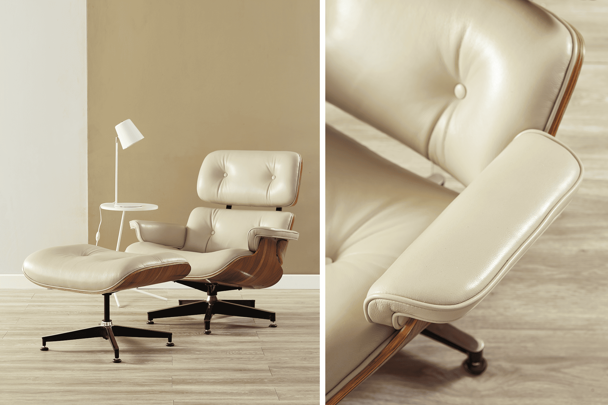 Miller Chaise Lounge Leather Sofa - Modern PU Leather Recliner for Living Room, Bedroom, or Office - Comfortable Single Seater with Adjustable Backrest - Perfect for Relaxing, Reading, or Napping