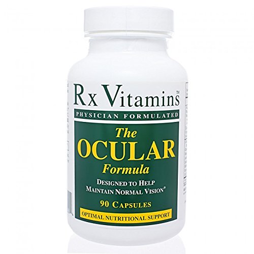 Rx Vitamins Ocular Formula - 90 Capsules for Eye Health & Vision Support | Daily Supplement for Dry Eyes & Macular Health
