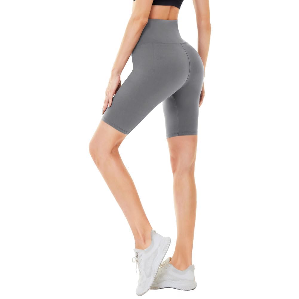 CAMPSNAIL Women's High Waisted Biker Shorts - 8