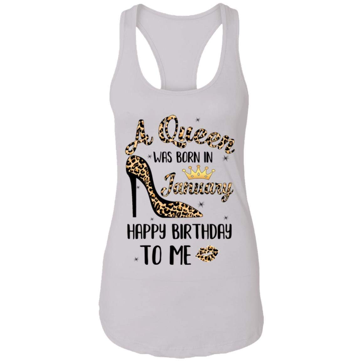 January Birthday Gift for Women - Leopard Print High Heels & Racerback Tank Top Set | Women's Fashion Outfit for Parties, Date Night & Special Occasions