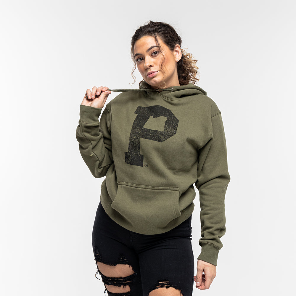 Soft Blend Premium Hoodie for Men & Women - Olive Green Cozy Pullover for Casual Wear & Outdoor Activities