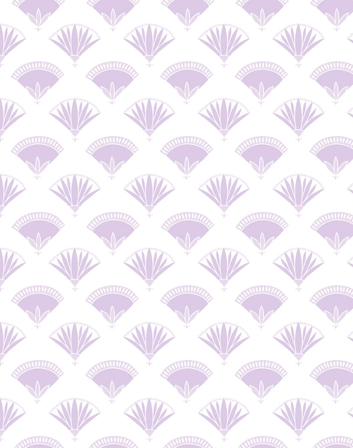 Lotus Papyrus Wallpaper - Premium Floral Peel and Stick Wall Decor | Tea Collection Lavender Design | Perfect for Bedroom, Living Room & Nursery Decor