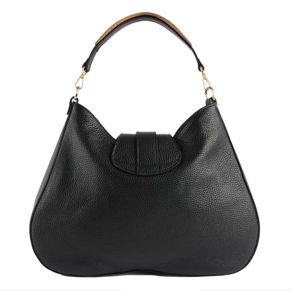 Alviero Martini 1a Classe Large Shoulder Bag - Inspiring Nero Leather Handbag LLB14M630 for Women | Perfect for Work, Travel & Everyday Use