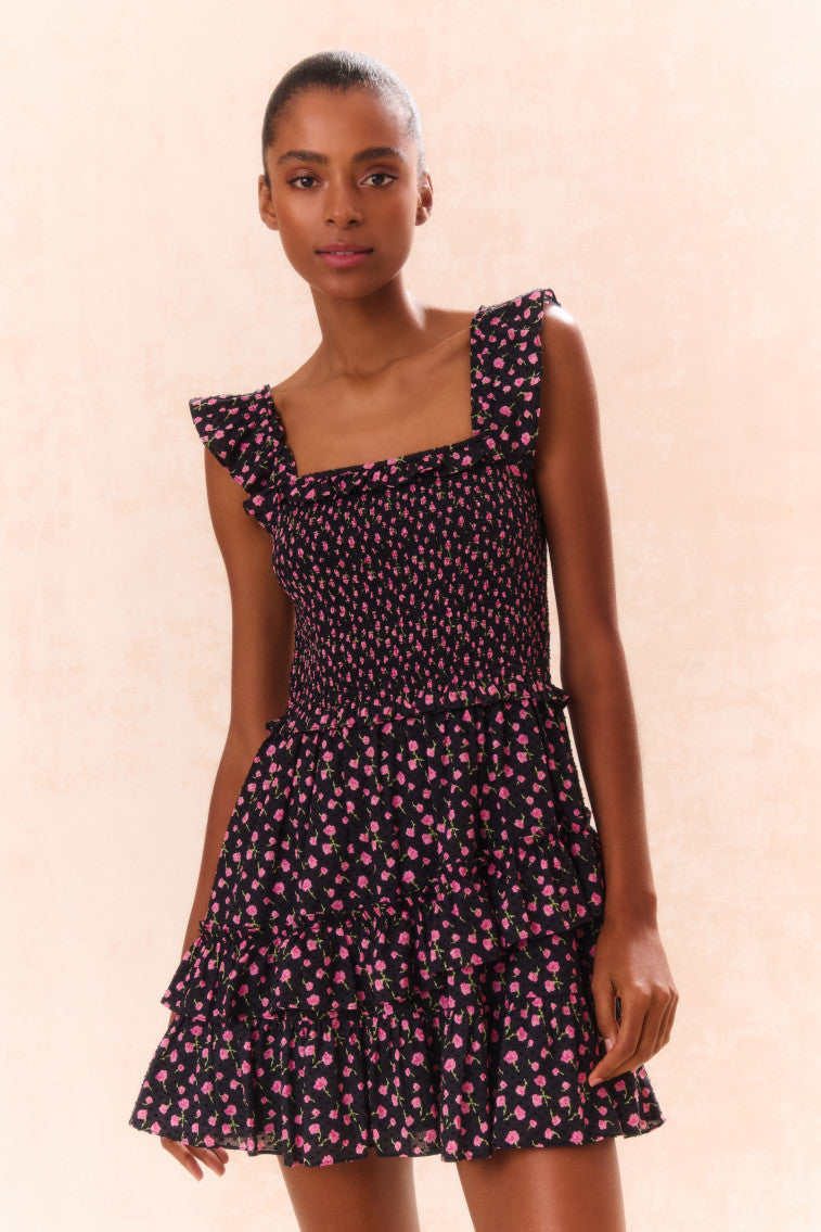 Elegant Aline Cotton Floral Dress for Women | Summer Casual & Party Wear | Perfect for Beach, Wedding & Date Night