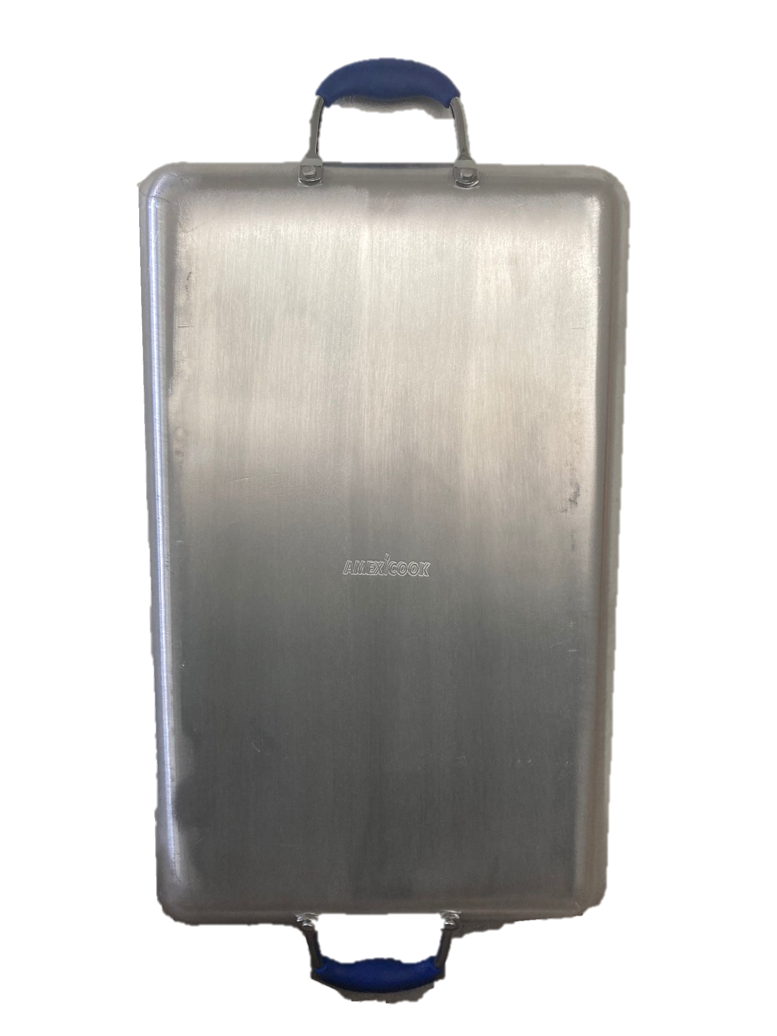 Blue Marble Griddle for Gas & Ceramic Glass Top Stoves - Double Burner Comal for Cooking, Grilling & Serving - Perfect for Pancakes, Quesadillas & Tortillas in Home Kitchens & Outdoor BBQs