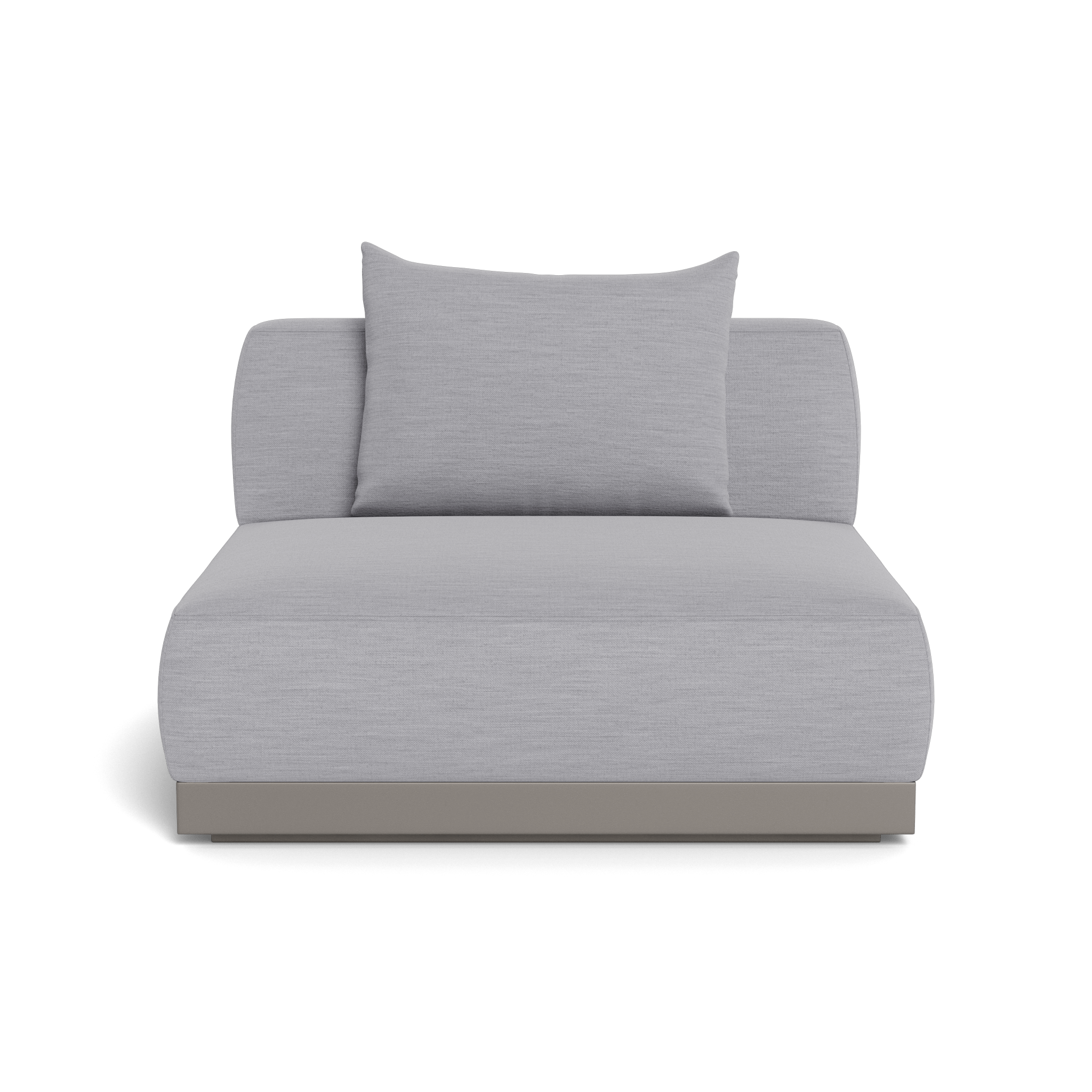 Amalfi Swivel Armless Chair - Modern Accent Chair for Living Room, Bedroom, Office - 360-Degree Rotation, Comfortable Upholstered Seat - Perfect for Small Spaces, Reading Nook, or Lounge Area