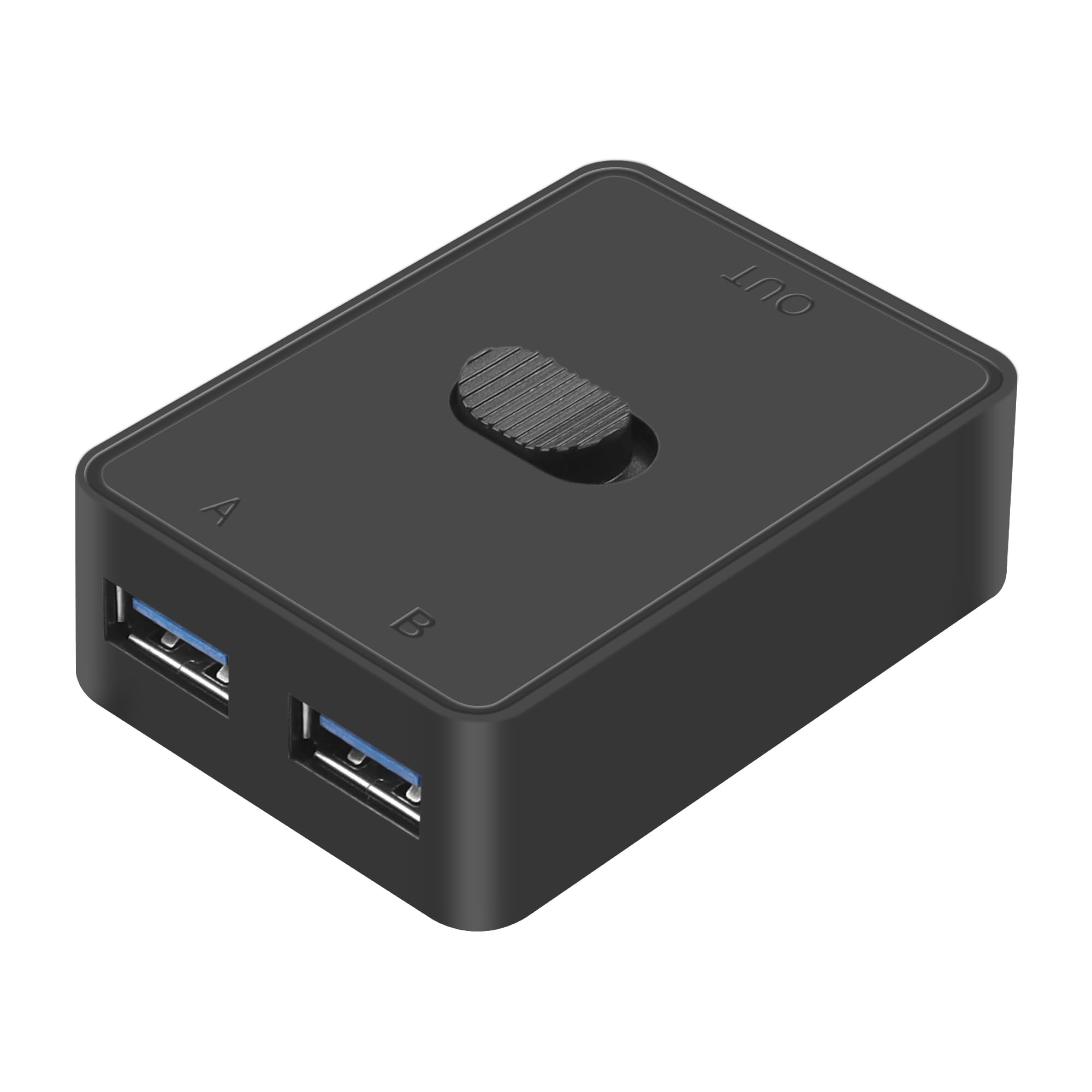 CERRXIAN USB 3.0 Switch Selector 2-in-1 for Keyboard Mouse Printer - Home Office Use