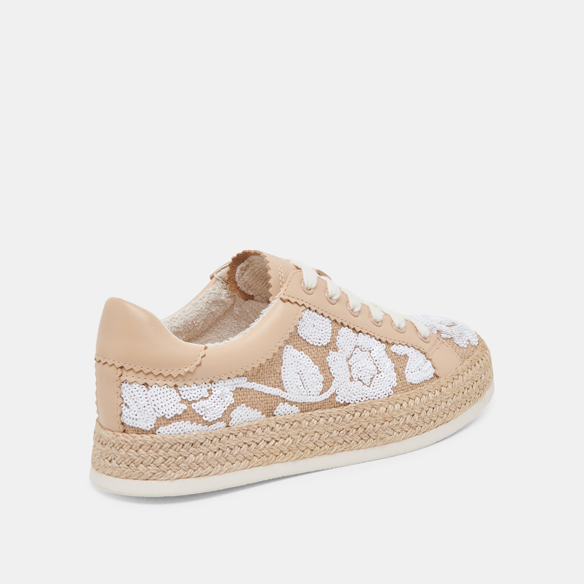 AZALIA Women's Floral Sequin Sneakers - Comfortable Casual Walking Shoes for Women - Perfect for Running, Gym, Workout & Everyday Wear