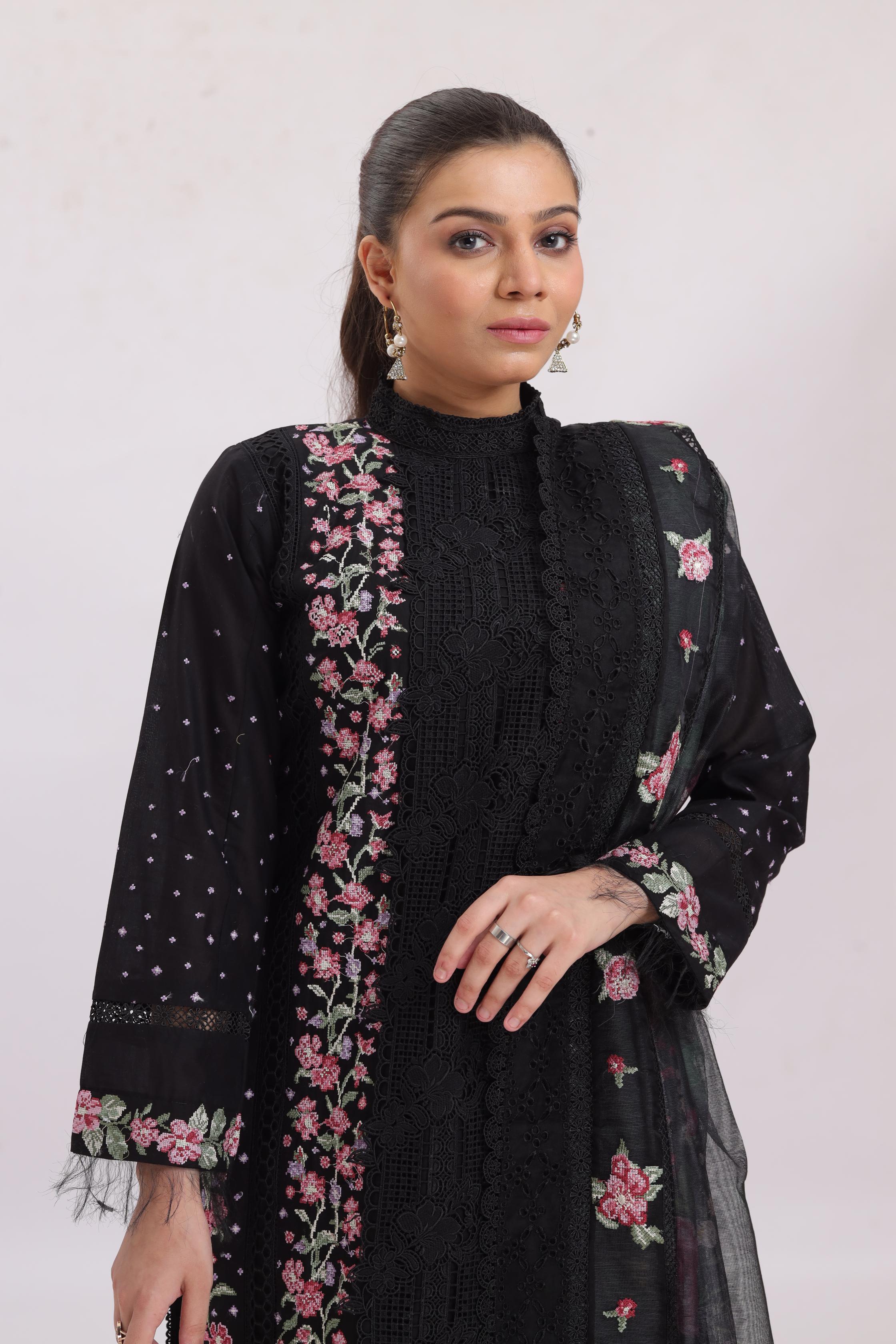 Sobia Nazir Luxury Lawn Stitched Dress - Premium Pakistani Designer Wear for Women | Perfect for Weddings, Parties & Special Occasions