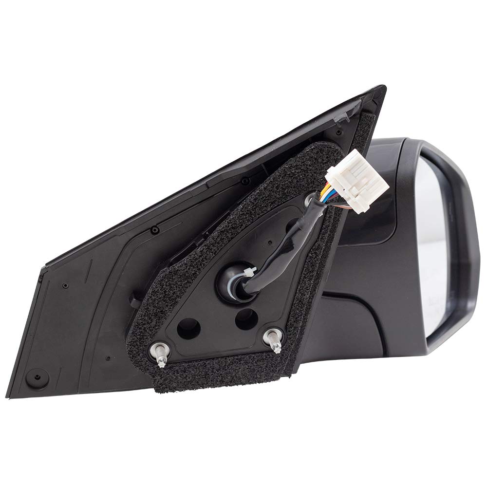 Brock Heated Power Side Mirrors with Turn Signal & Blind Spot Detection - Replacement for 2018-2019 Hyundai Sonata | Enhanced Safety & Visibility for Night Driving & Parking