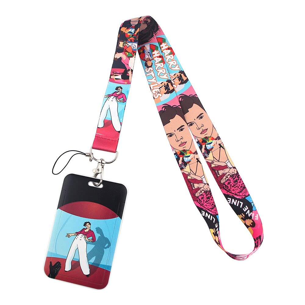Harry Styles Lanyard for Keys & ID Badge - Cute Gift for Fans