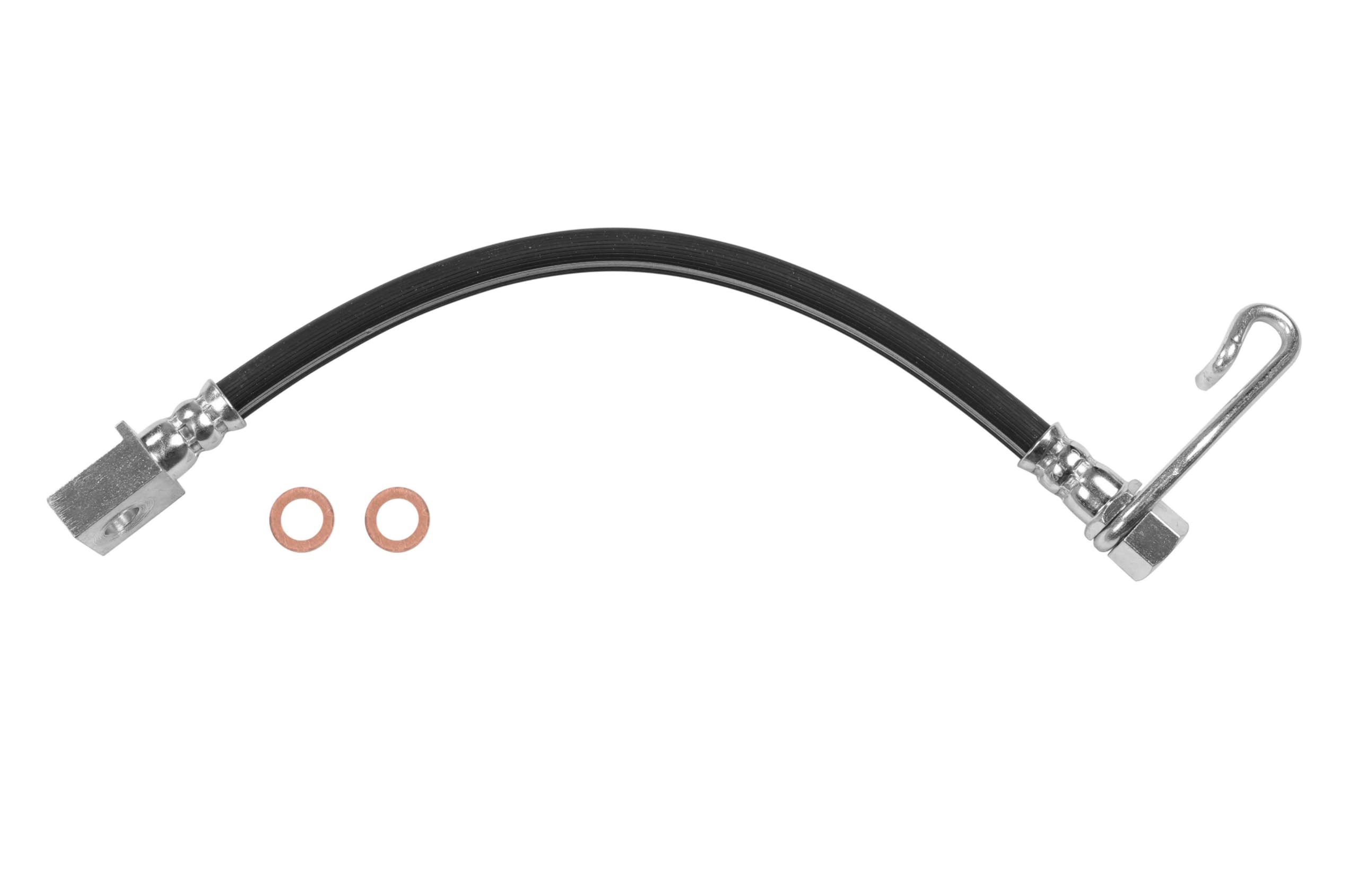 Sunsong 2202992 Brake Hydraulic Hose - High Performance Replacement Hose for Cars, Trucks & SUVs - Durable DOT Approved Brake Line for Safe Stopping Power - Ideal for Off-Roading, Towing & Daily Driving