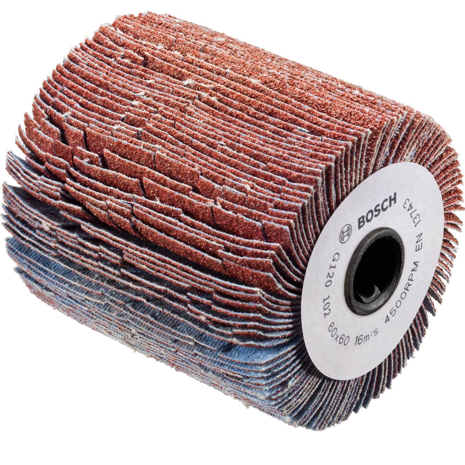 Bosch PRR 250 Sanding Lamella Roll LR60 K80 - 60 Grit Abrasive Sleeve for Wood Sanding & Surface Preparation | Compatible with Bosch Home and Garden Power Tools | Perfect for DIY Projects, Furniture Refinishing & Home Renovations
