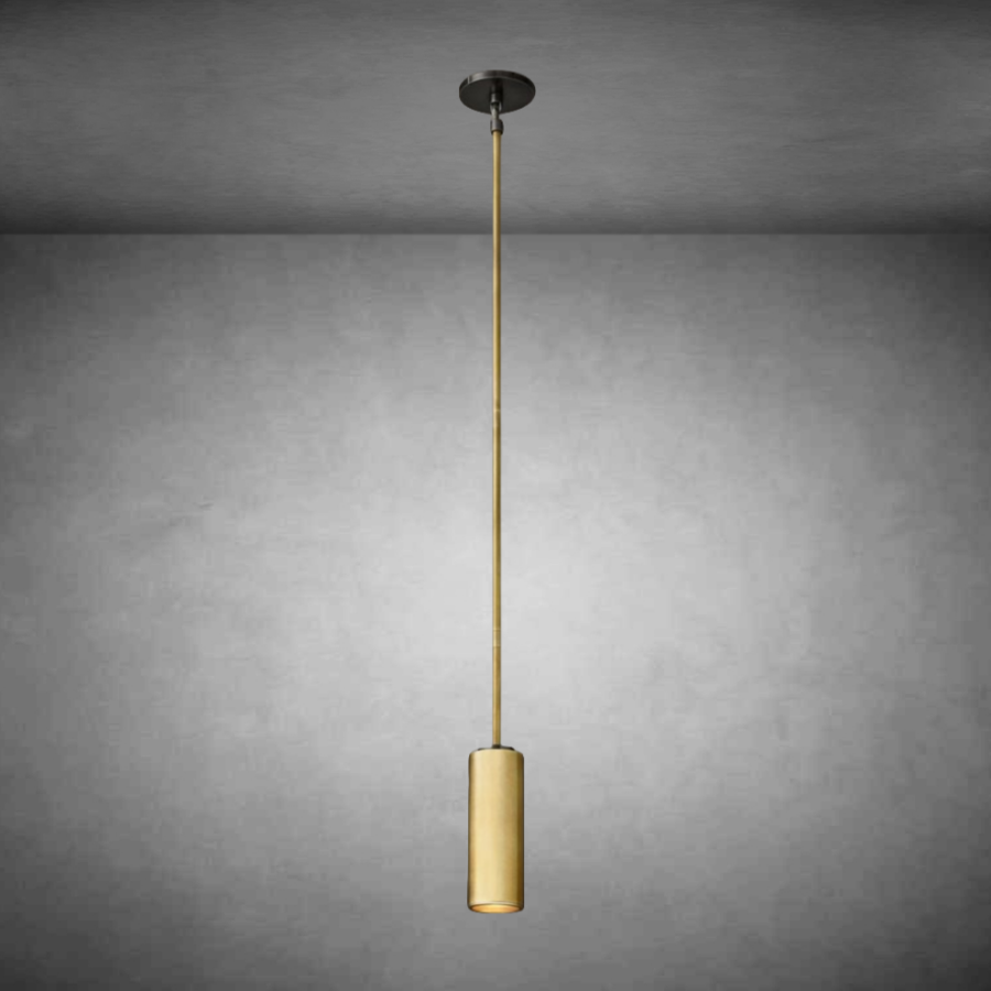 Champeaux Pendant Light Fixture - Modern Glass Ceiling Light for Dining Room, Kitchen & Bedroom - Elegant Hanging Chandelier for Home Decor