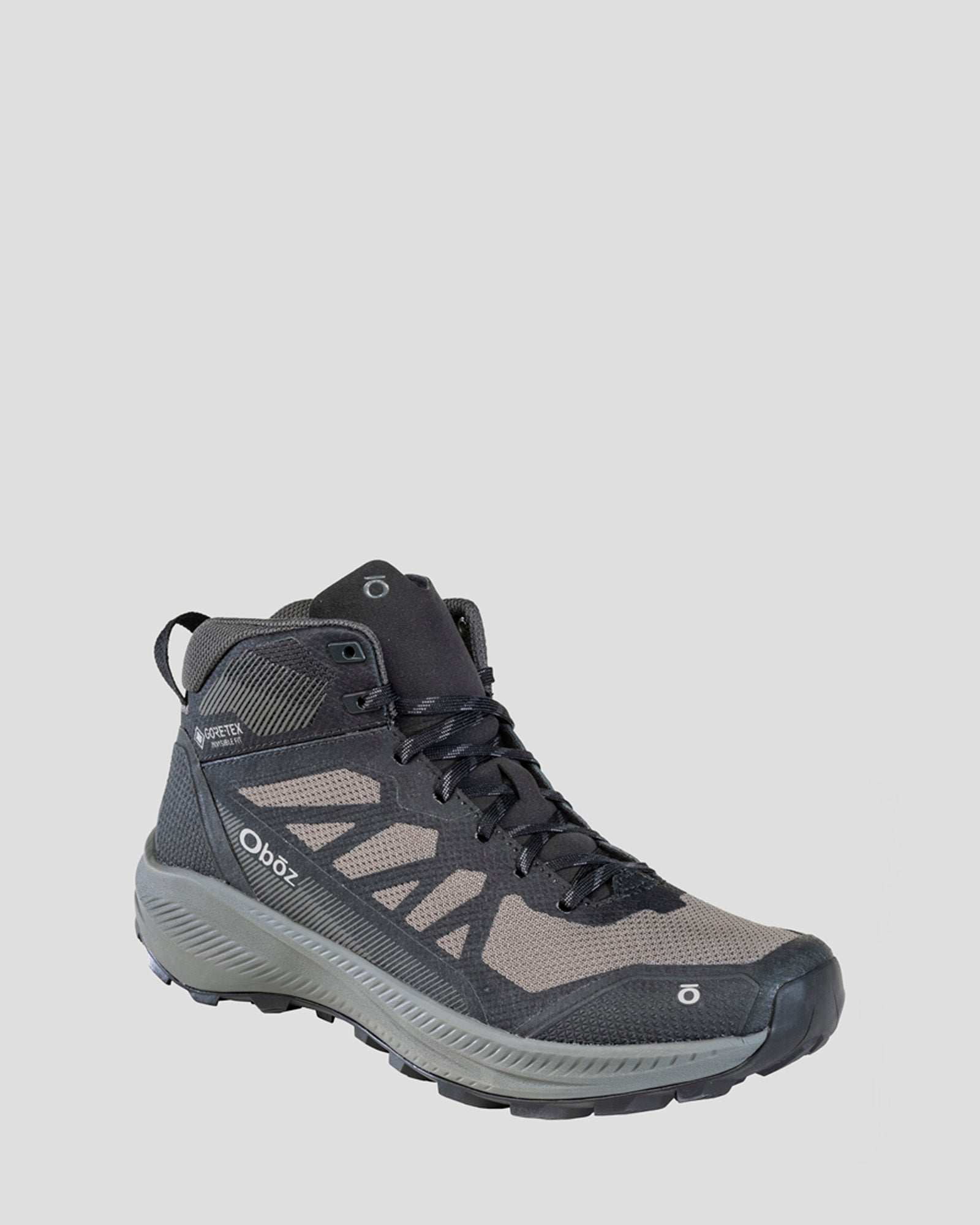 Oboz Katabatic LT Mid GTX Hiking Boots for Men - Waterproof & Lightweight - Black Sea - Perfect for Trail Hiking & Outdoor Adventures