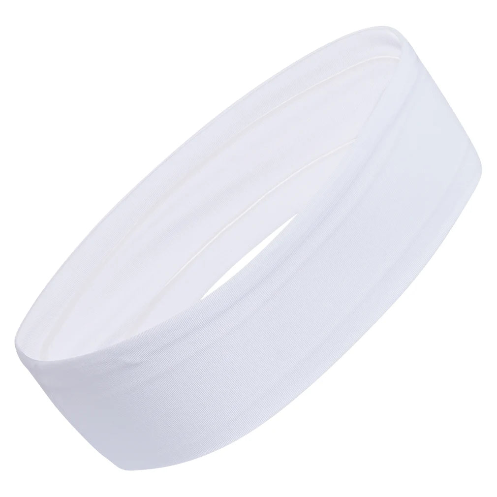 Alphaskin 3-Pack Headbands for Women - White & Black Stretchable Hair Bands for Sports, Workouts, Yoga, and Everyday Use