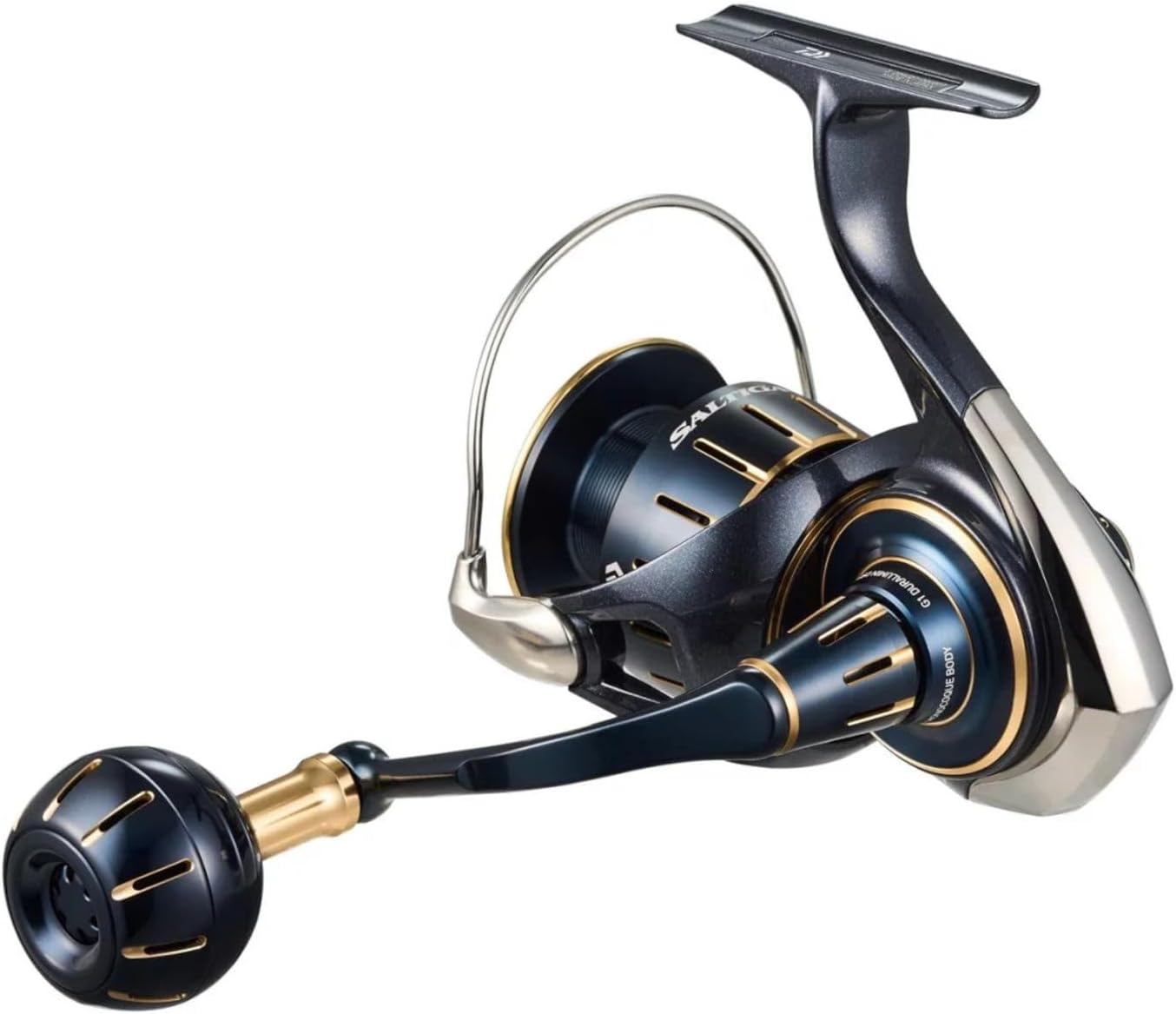 Daiwa SAG6000 XH Saltiga Spinning Fishing Reel - High Performance Saltwater Fishing Gear for Surf, Offshore & Big Game Fishing