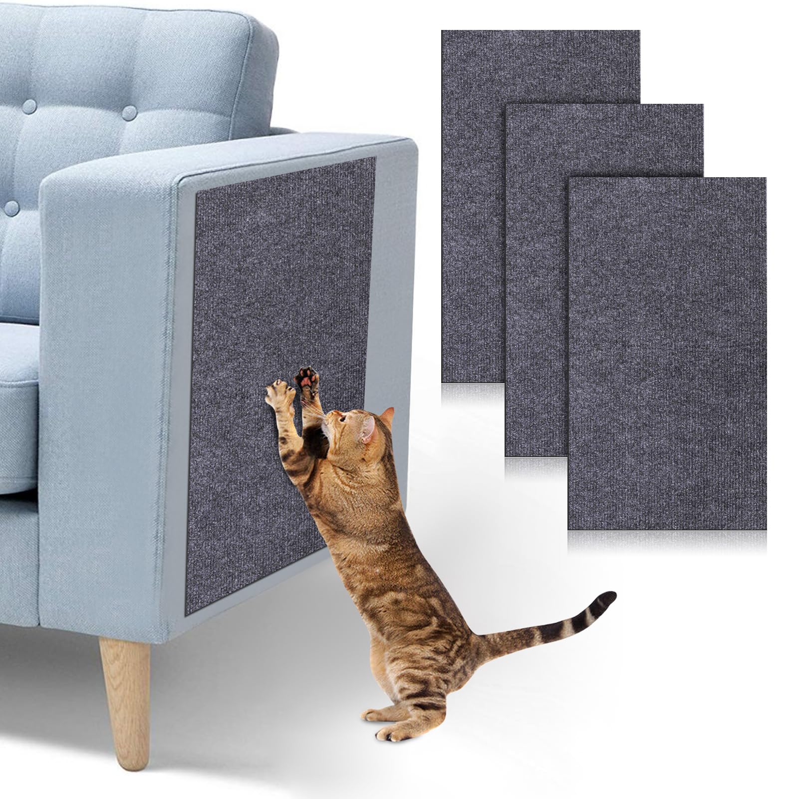 Palksky 3PCS Climbing Cat Scratcher Mat - 23.6