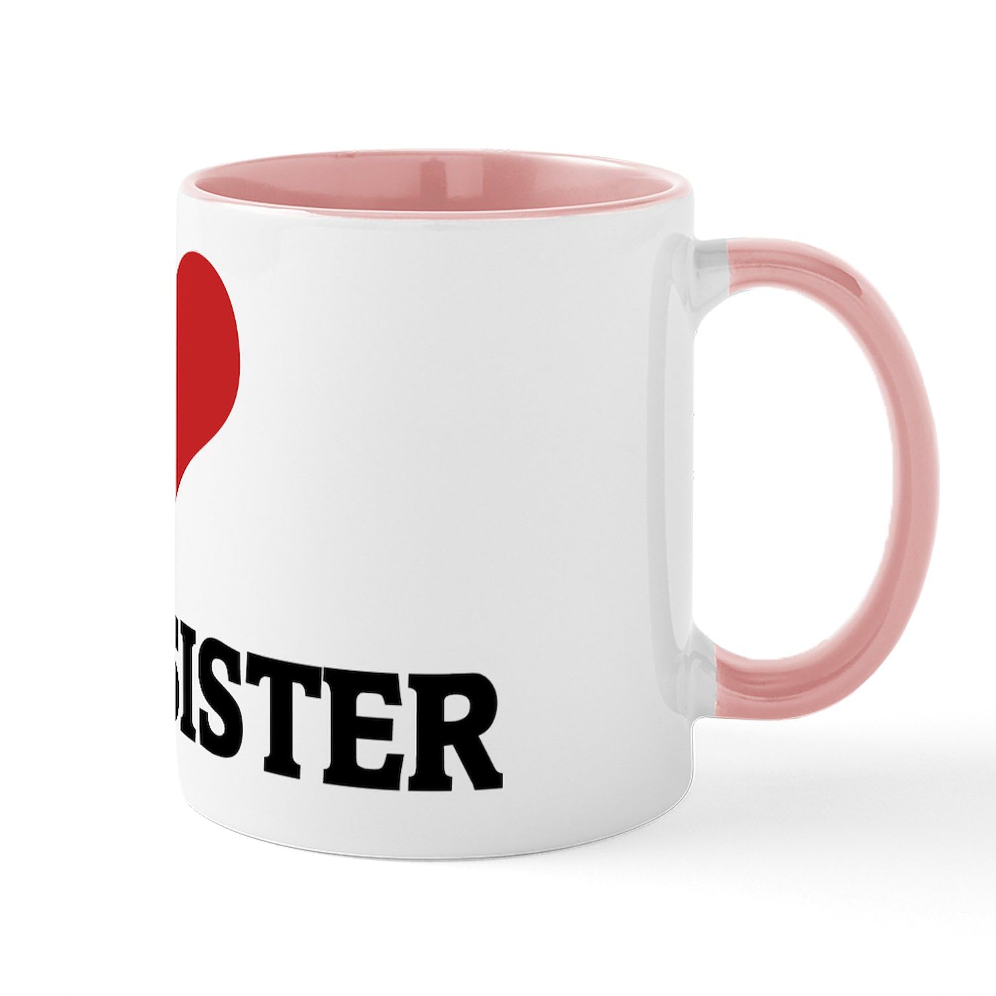 I Love My Gay Sister Mug - 11 oz (325 ml) Ceramic Coffee Cup for Tea & Hot Drinks - Perfect for Sibling Gifts, Pride Celebrations & LGBTQ+ Support