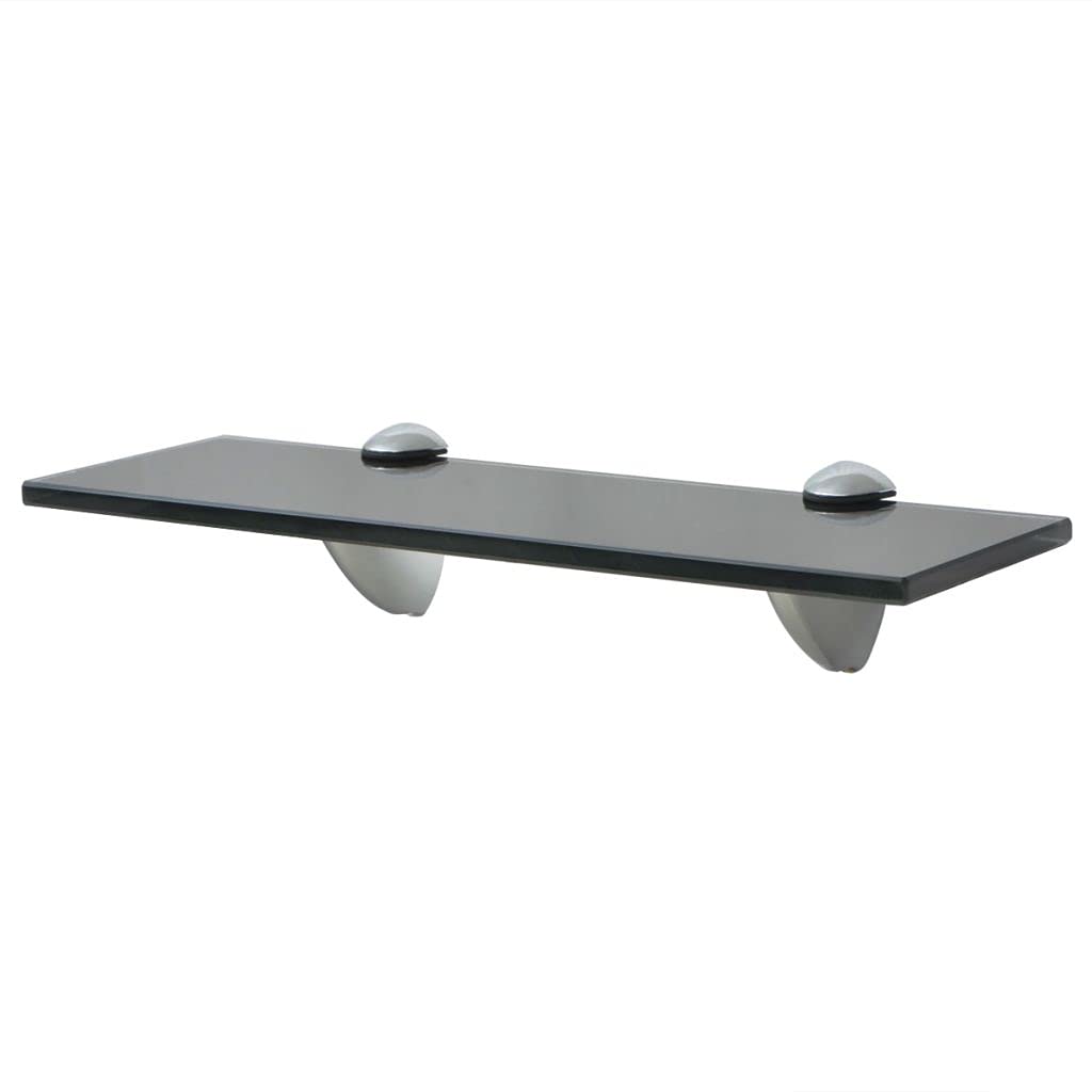 Floating Glass Shelf Wall Mounted - 11.8