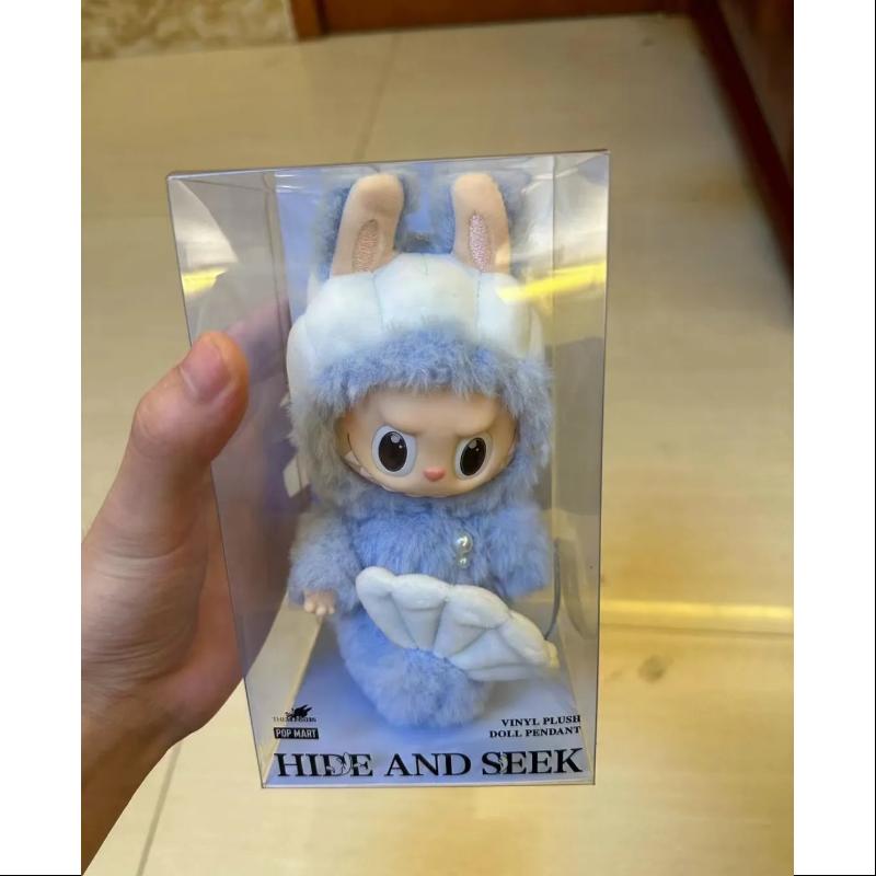 Labubu THE MONSTERS HIDE AND SEEK IN SINGAPORE Limited Edition Vinyl Plush Doll Pendant - Cute Collectible Toy for Fans, Gifts & Display