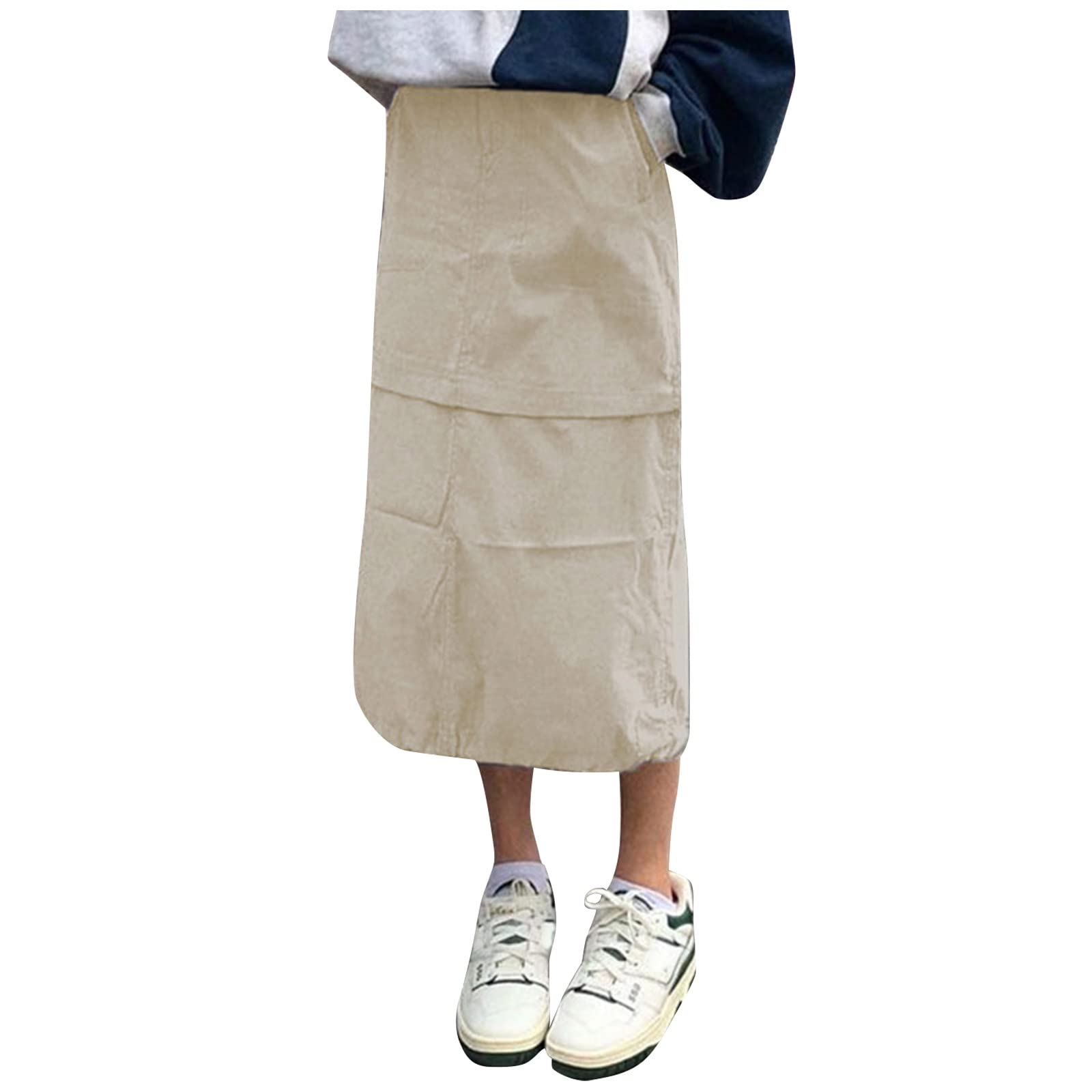 Women's Low Waist Cargo Pants - Baggy Wide Leg Jogger Pants Vintage Y2K Style for Casual Wear, Work & Lounge | Loose Relaxed Fit Harajuku Fashion Pants for Streetwear & Everyday Outfits