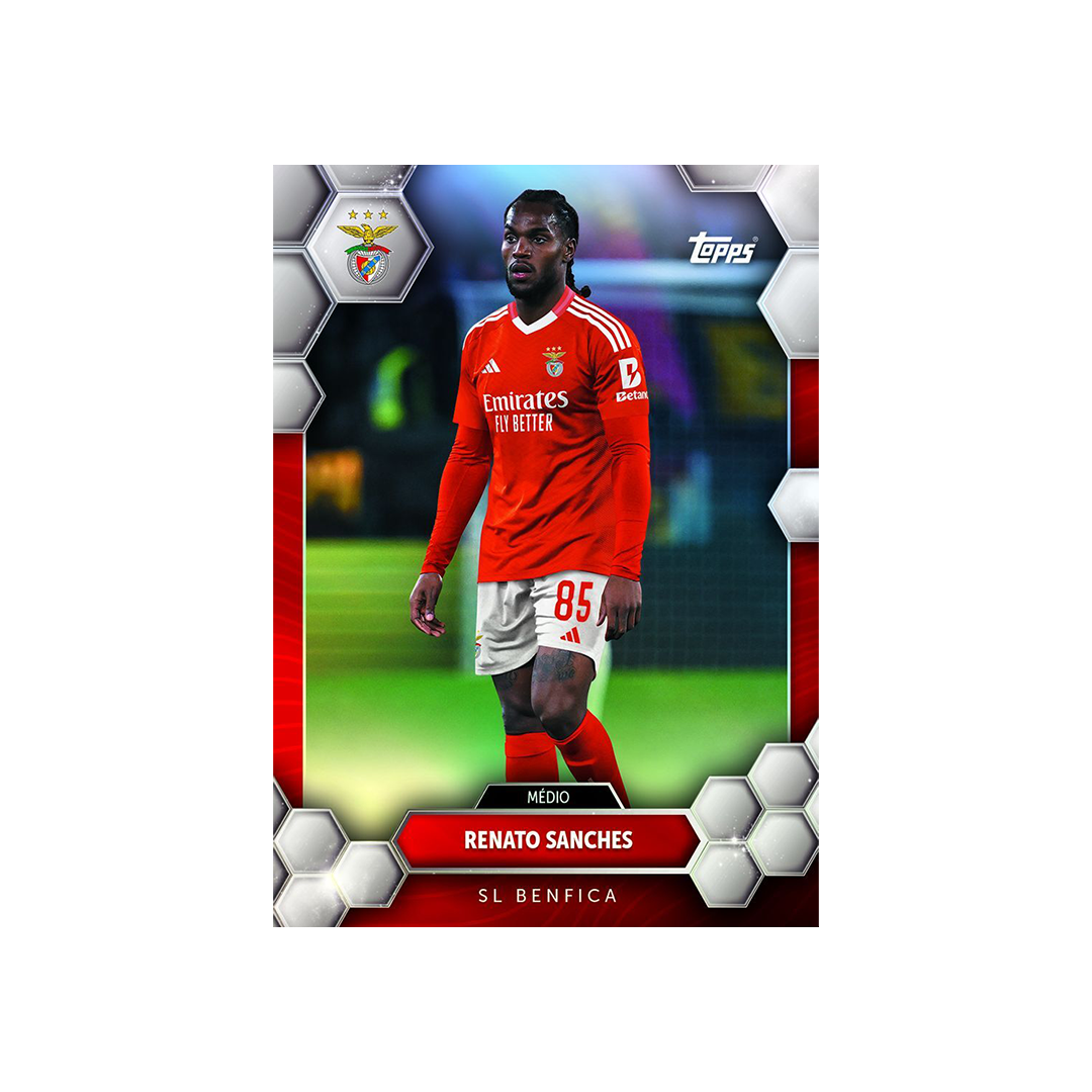 Official Topps Benfica 2024/25 Fan Set - Soccer Trading Cards Collection for SLB Supporters - Perfect for Collecting, Gifting & Match Day Memorabilia