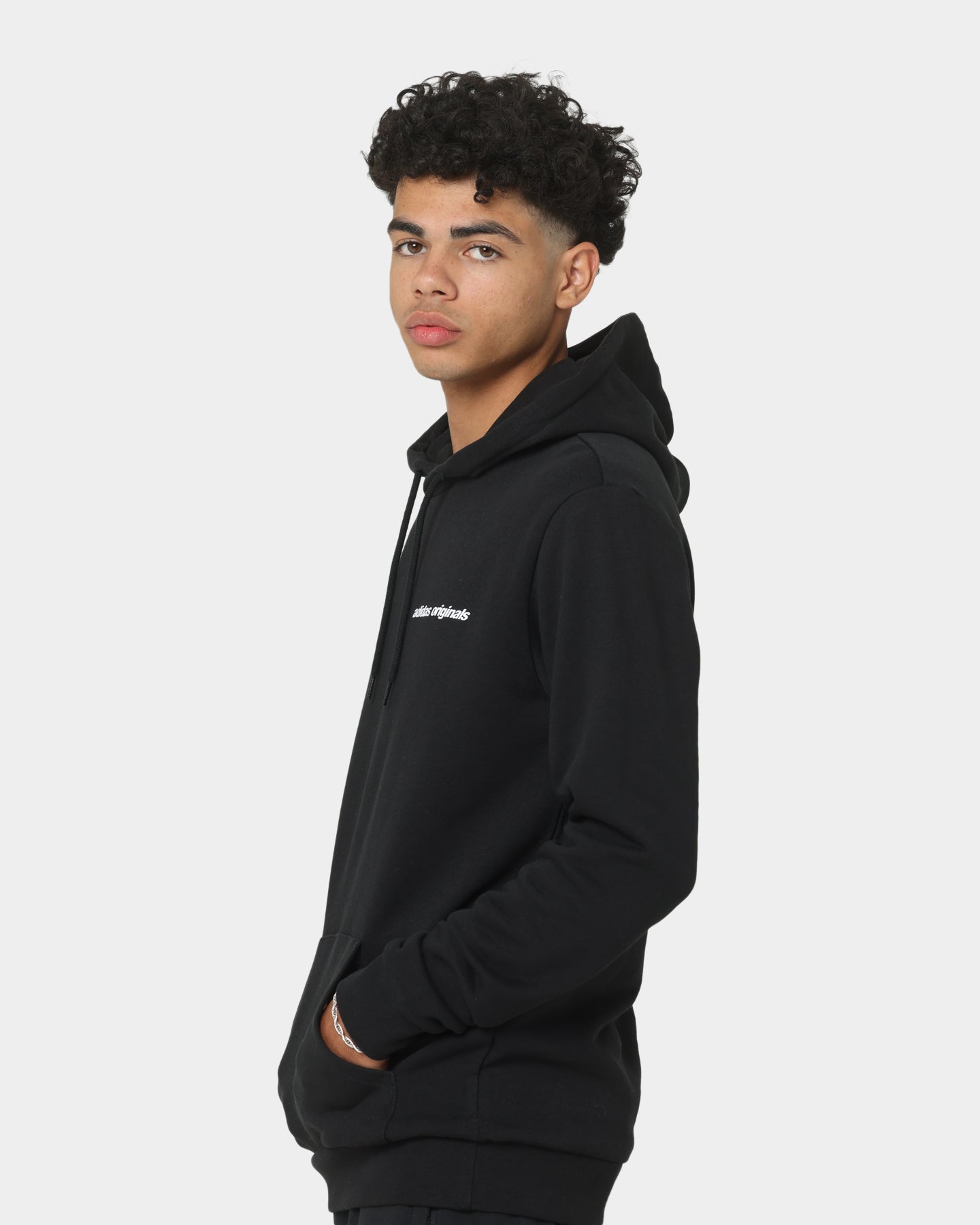 Adidas Yung Z Hoodie for Men - Black Pullover Sweatshirt | Casual Streetwear & Gym Wear | Perfect for Running, Workouts & Everyday Fashion