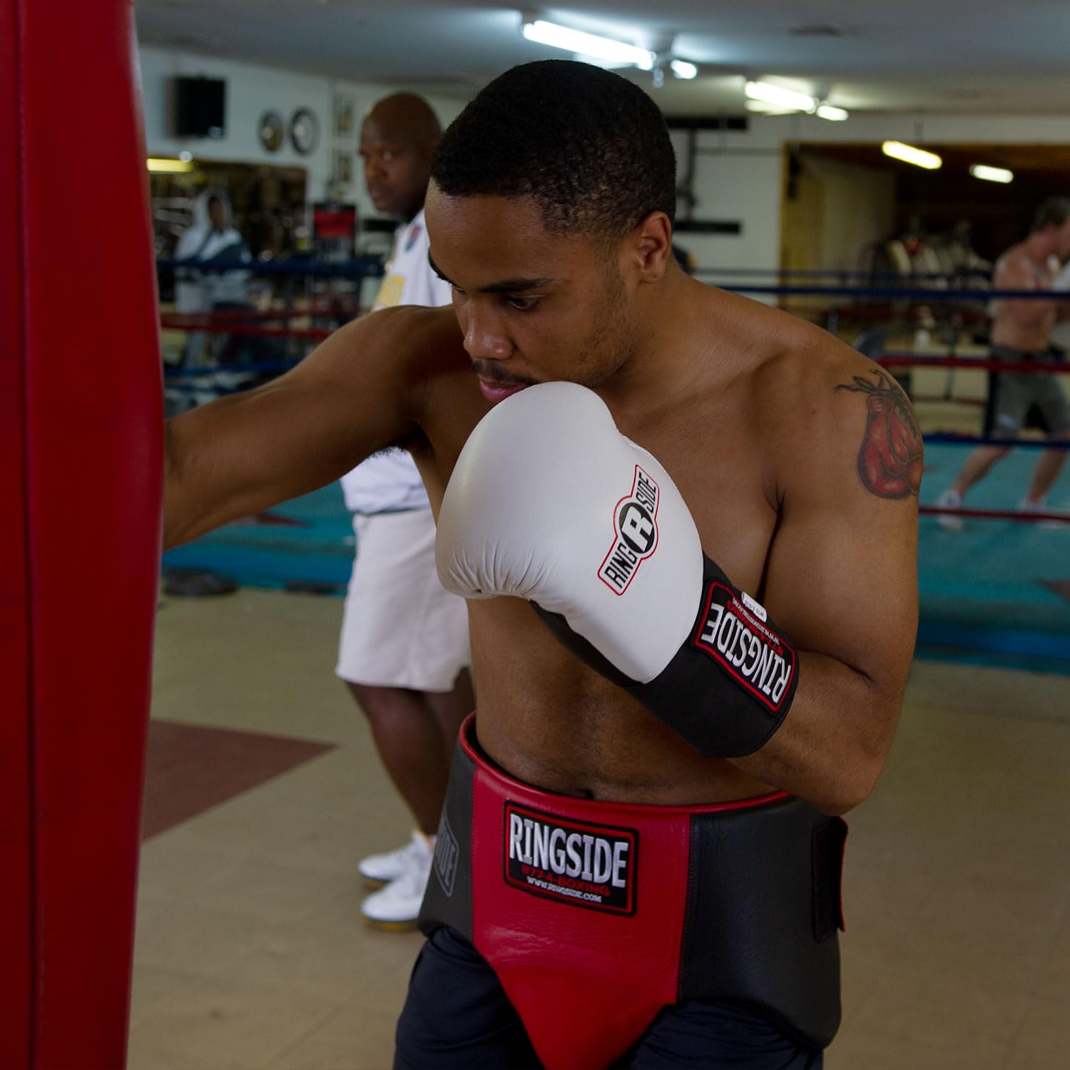 Ringside IMF Tech Hook and Loop Boxing Gloves - Professional Training & Sparring Gear for MMA, Kickboxing, and Fitness Workouts