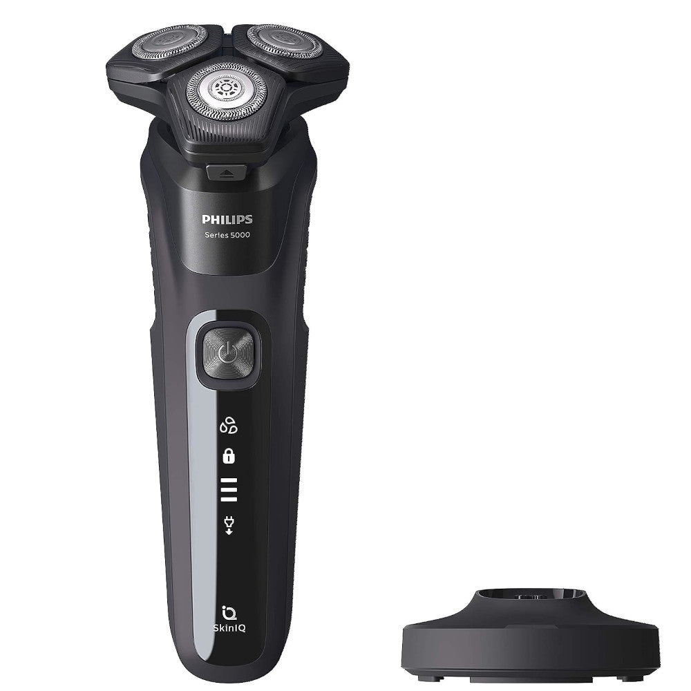 Philips Series 5000 Wet & Dry Electric Shaver S5588/25 - Cordless Men's Razor for Smooth Shaving at Home or Travel