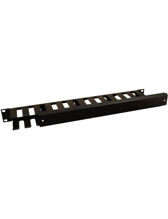 RAOK 1M Cable Management Panel with Cover Plate - Organize & Hide Wires for Home Office, Entertainment Centers & Workstations