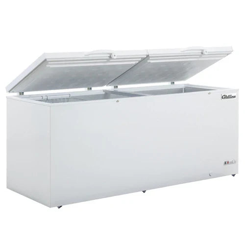 CF91 91-Inch Commercial Chest Freezer - 26.7 Cubic Feet Large Capacity, Energy Efficient Upright Deep Freezer for Restaurants, Grocery Stores & Bulk Food Storage