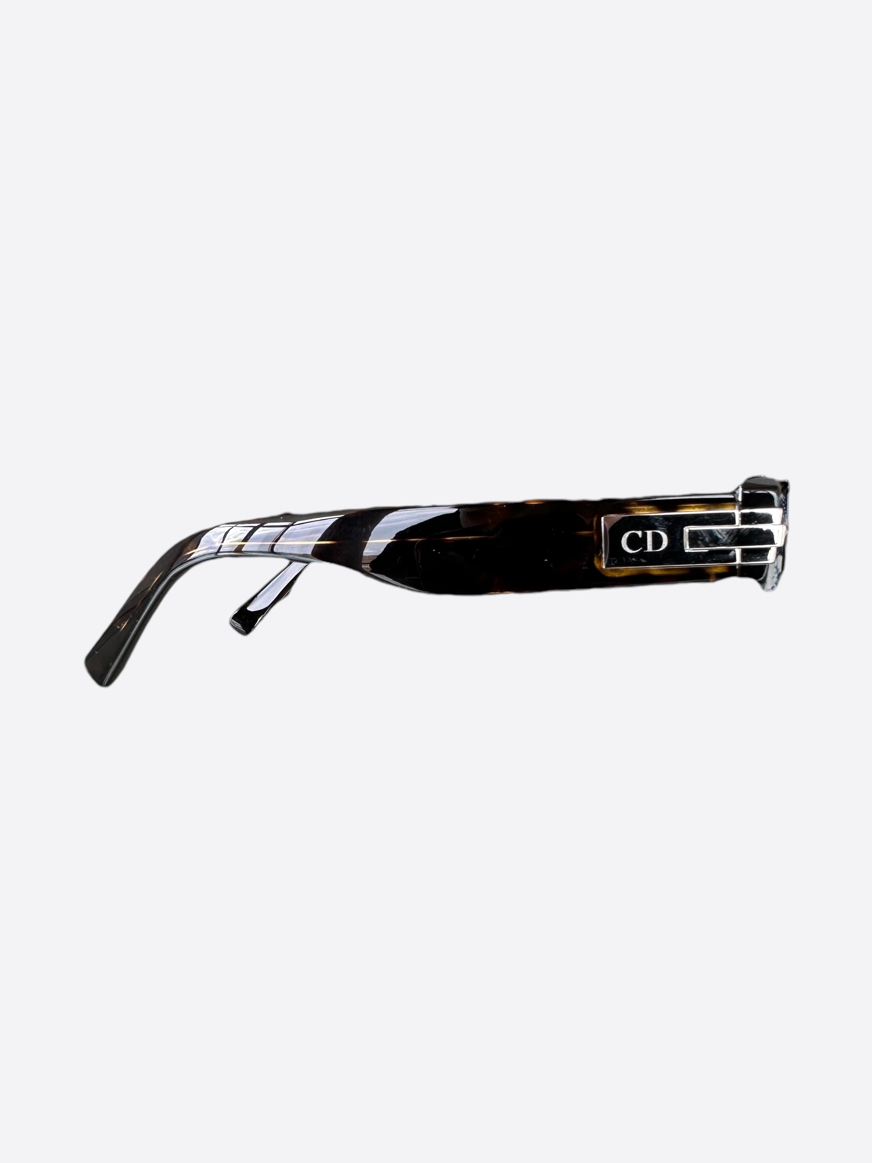 Dior Dark Havana Blue Oblique Sunglasses for Women & Men - Luxury Designer Shades for Driving, Beach & Outdoor Activities