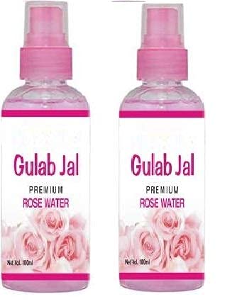 Zhunmun Gulab Jal 纯玫瑰水爽肤水 200ml - 天然保湿，舒缓肌肤，适合日常护肤、化妆后定妆及晒后修复