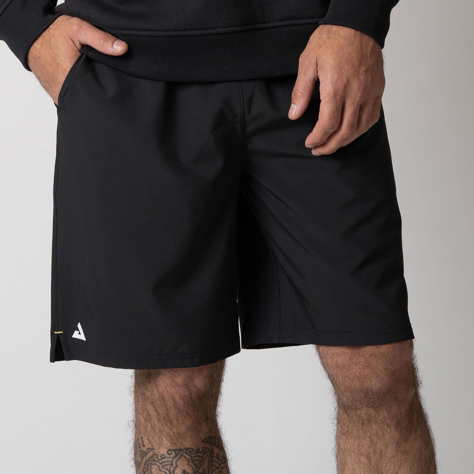 Men's 9-Inch Woven Shorts - Lightweight & Breathable for Summer, Gym, Running & Casual Wear