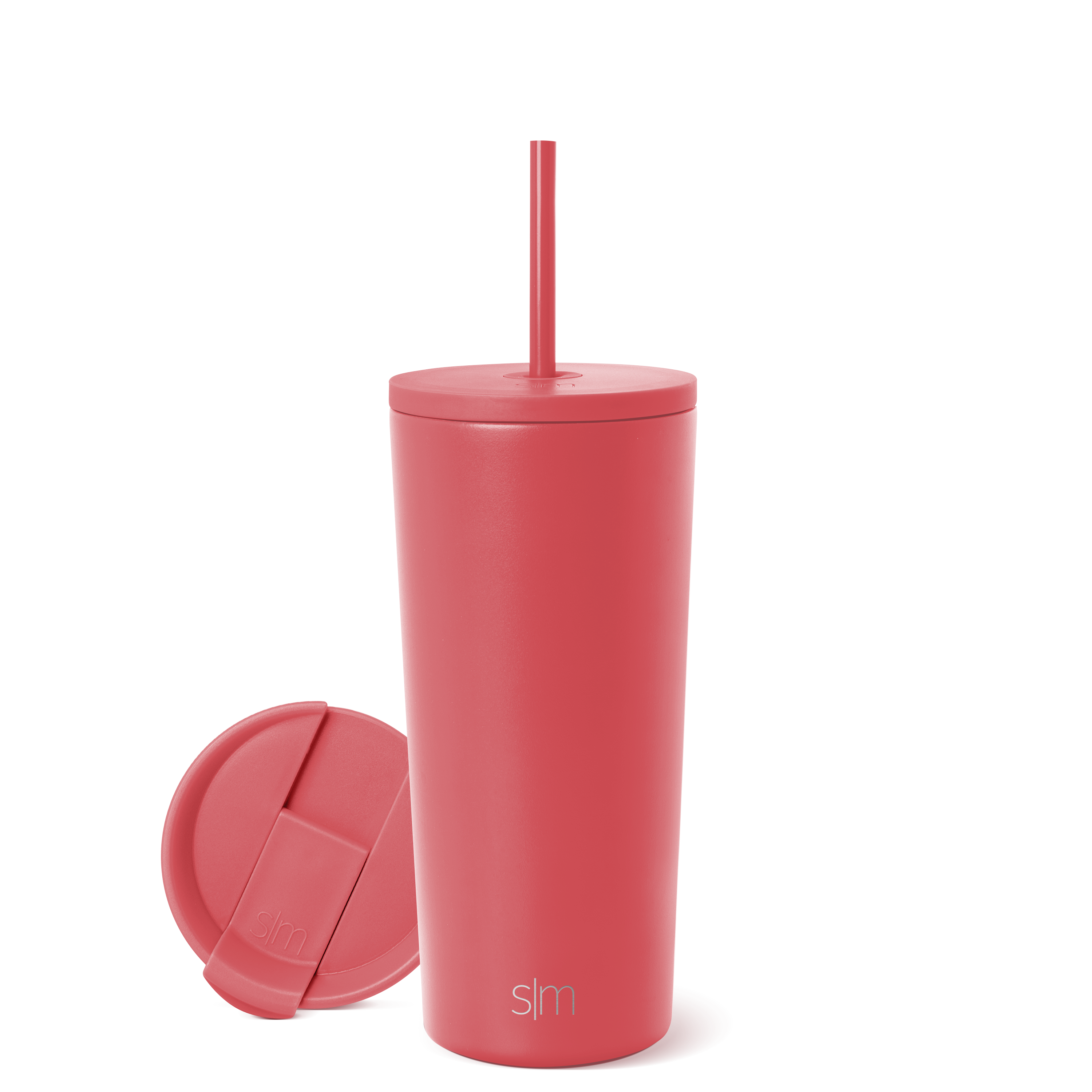 20oz Classic Stainless Steel Tumbler with Lid & Straw - Vacuum Insulated Hot & Cold Cup for Coffee, Tea, Water - Perfect for Office, Travel, Gym & Outdoor Activities