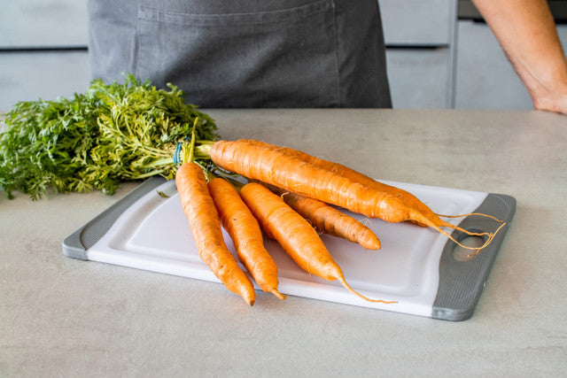 Premium Non-Slip Antimicrobial Cutting Board - Professional Kitchen Chopping Board for Meat, Vegetables & Fruits - Ideal for Home Chefs & Cooking Enthusiasts